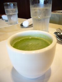 緑色のスープ・・